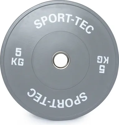 Produktbild von Hantelscheibe Olympia Bumper Plate, 50 mm, 5 kg, grau