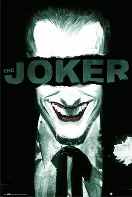 Produktbild von DC Comics - Joker - Smile - Poster Druck - Größe 61x91,5 cm