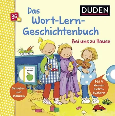 Produktbild von Duden 36+: Mein Wort-Lern-Geschichtenbuch: Bei uns zu Hause