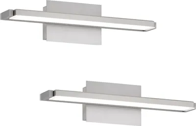 Produktbild von LED Wandleuchten 2er Set Silber schwenkbar - dimmbar - Farbwechsel Tunable White