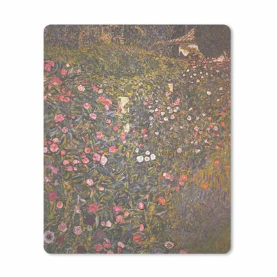 Produktbild von MuchoWow® Mauspad Mousepad Italienische Gartenbaulandschaft - Gustav Klimt 19x23 cm - Mousepads - Maus Mat - Pad - Mausunterlage - Mauspads - Spielen