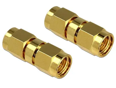 Image de Adaptateur d'antenne Delock - SMA (Mâle) vers SMA (Mâle)