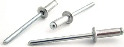 Zdjęcie produktu dla Nit DIN 7337 Al/st 4,0 x 8 RAL 3009 - ceglastoczerwony - opakowanie 500 szt