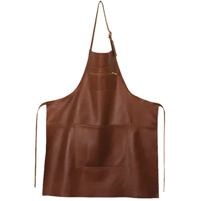 Produktbild von Dutchdeluxes Amazing Aprons Leder Schürze Grillschürze Küchenschürze Barbecueschürze in braun