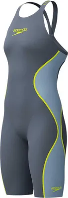Produktbild von Speedo Fastskin Lzr Pure Intent 2.0 Openback Badeanzug Grau UK 24 Damen Grau UK 24
