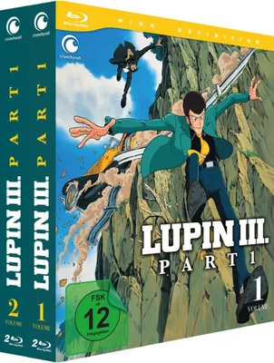 Produktbild von LUPIN III. - Part 1 Box 1&2 Classic Advent. (BR)  Gesamtausgabe Part1, Box 1&2, Bundle 4Disc