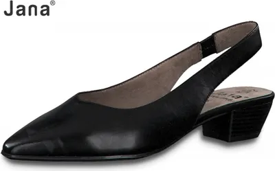 Produktbild von Jana Damen Slingpumps Schwarz 29500-022, Größe 37