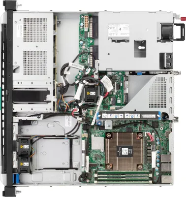 Produktbild von HPE ProLiant DL20 Gen11 6333P 3.1GHz 6c 1P 1x32GB-U 4SFF NS204i-u VROC 1x800W PS EU Server, 3,1 GHz, 6333P, 32 GB, DDR5-SDRAM, 800 W, Rack (1U)