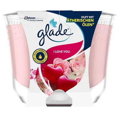 Image de Glade Langanh.bougie parfumée I love you