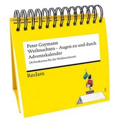 Zdjęcie produktu dla Weihnachten - Augen zu und durch. Adventskalender