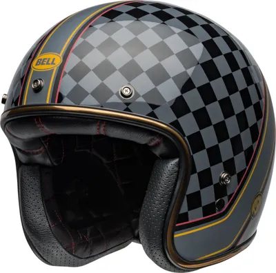 Immagine prodotto di Casco da moto Bell Custom 500 RSD Wreakers, nero/grigio/oro, taglia S (55/56)