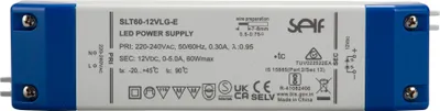 Produktbild von Self Electronics SLT60-12VLG-E 12.0 V/DC/0-0,2A 60 W IP20