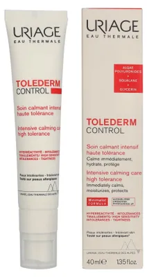 Obrázok produktu pre Uriage Tolederm Control upokojujúci krém Intensive Calming Care 40 ml