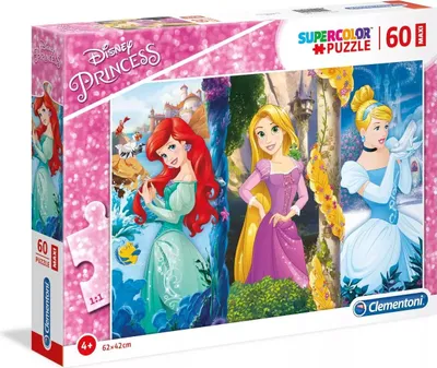 Produktbild von Clementoni PUZZLE 60 GAB MAXI PRINCESS 26416