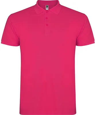 Obrázok produktu pre Roly PO6638 | Pánska polokošeľa Star, piqué - farba: Rosette 78 - veľkosť: L