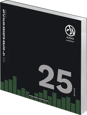 Produktbild von Various: 25x 12" PVC With Flap Outer Sleeves (100 Micron) - - (Vinyl / Zubehör)