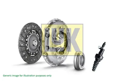 Produktbild von LuK RepSet 624 3020 21 Kupplungssatz passend für PEUGEOT 807 MPV 406 (8B) 607 (9D, 9U) für CITROËN C8 II
