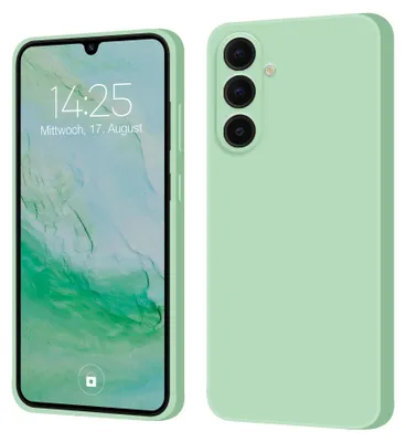 Produktbild von Hülle für Samsung Galaxy A26 5G Case Cover Bumper Silikon Softgrip Schutzhülle Farbe: Türkis