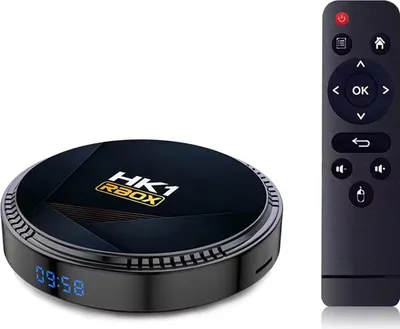 Produktbild von HK1 RBOX-H8 WIFI6 Android 12.0 Smart Player Allwinner H618 Chip 2,4G+5,8G Dualband WiFi Bluetooth 5.0 Digitalanzeige 2GB+16GB Europäische Vorschriften 100-240V