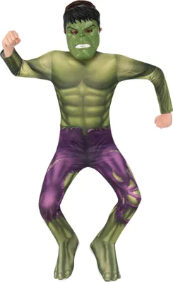 Immagine prodotto di Costume da Hulk della Marvel per bambini - Taglia L