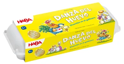Produktbild von HABA 2012206004 Eiertanz, Kinderspiel, Brettspiel, ab 5 Jahren