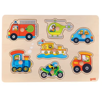 Obrázok produktu pre Goki 57491, 7 kusov, Vozidlá, 1 rok / roky
