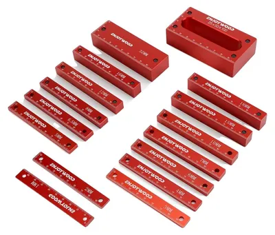 Produktbild von Messschieber Set, Präzisionsmessung, Robuste Konstruktion, Rot
