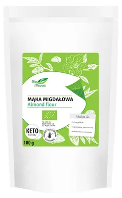 MĄKA MIGDAŁOWA BIO 100 g - BIO PLANET