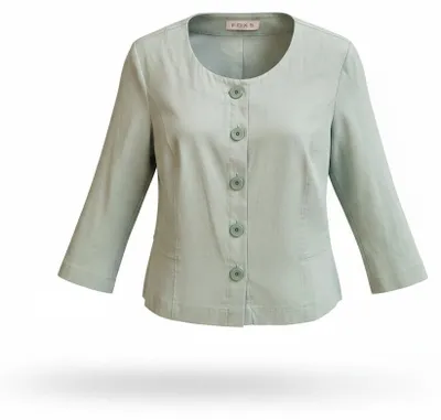 Produktbild von Fox's Damen Jacke Burita Pearl Green Kurzjacke Elegant