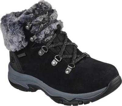 Produktbild von Skechers Trego - Falls Finest - Schwarz Veloursleder Größe: 39 Normal