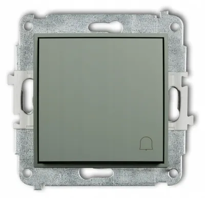 Immagine prodotto di Interruttore momentaneo Karlik, colore verde salvia, modello 61MWP-4