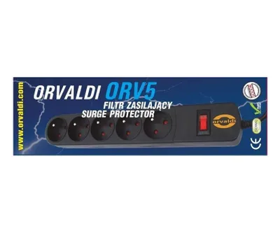Obrázok produktu pre Orvaldi ORV5 3m prepäťová zásuvka 210J 5 zásuviek