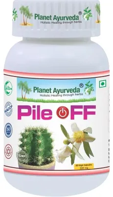 Obrázek produktu pro Pile OFF – Hemoroidy, otoky – 650 mg, 60 kapslí