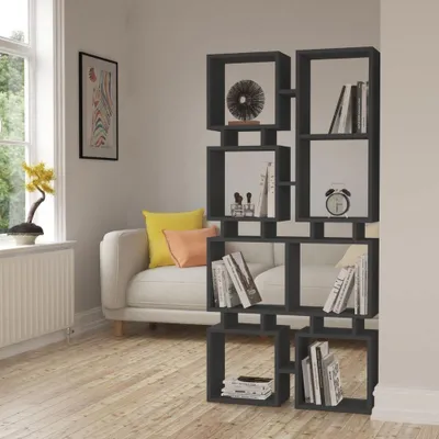 Immagine prodotto di Libreria bifacciale Rail 79x166,5 colore antracite