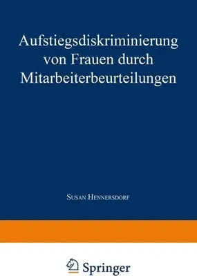 Produktbild von Aufstiegsdiskriminierung von Frauen durch Mitarbeiterbeurteilungen