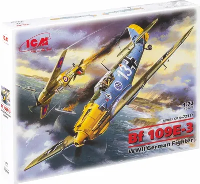 Produktbild von ICM 72131 - 1:72 Messerschmitt Bf 109 E-3 - Neu