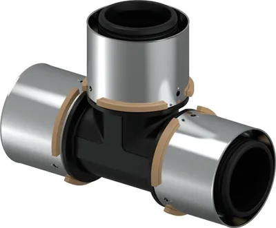 Produktbild von UPONOR S-Press Verbund, T-Stück, PPSU, 50-50-50, 1 Stk.