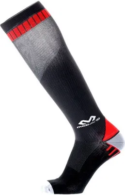 Zdjęcie produktu dla Pończochy uciskowe Mcdavid Active Elite - Czarny / Czerwony