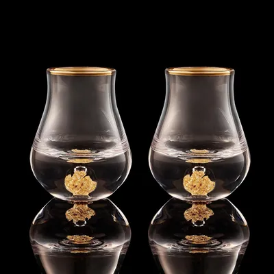 Zdjęcie produktu dla Zestaw dwóch przezroczystych szklanek do shotów