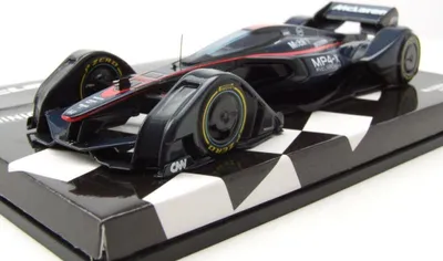 Image de McLaren MP4-X Concept Car 2015 bleu foncé Modèle réduit 1:43 Minichamps
