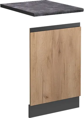 Obrázek produktu pro Přední panel Vicco R-Line Zlatý mocný dub 45 cm , PD Antracit, Model 46367