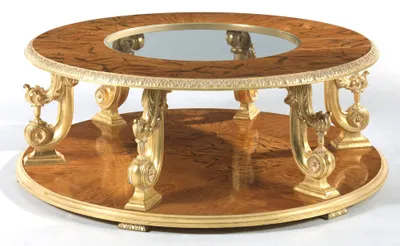 Produktbild von Tisch Wohnzimmer Couchtische Kaffeetisch Holz Beistelltisch Holz Beistelltisch