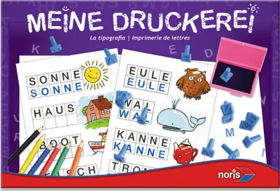 Produktbild von Noris Spiele Meine Druckerei; 606049106
