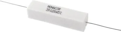 Produktbild von MONACOR LSR-390/20 Hochlast-Zementwiderstand, 39 Ω, 20 Watt
