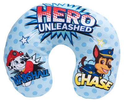 Produktbild von Paw Patrol - Reise Nackenkissen bequemes Reisekissen Nackenhörnchen Auto Flugzeug