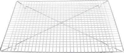 Zdjęcie produktu dla Nie -STICK -stal nierdzewna -pieczenie ciastek chlebowych K��hlregal K��chenutensilien 46x33x2,8 cm