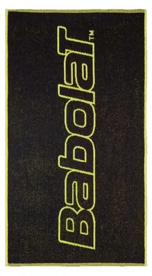 Productafbeelding van BABOLAT 5UA1391 Handdoek, medium, zwart-geel, 50 cm x 90 cm