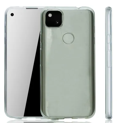 Zdjęcie produktu dla Przezroczyste silikonowe etui na telefon komórkowy Google Pixel 4A