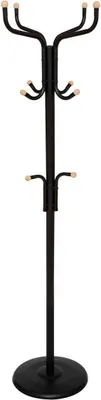 Immagine prodotto di Appendiabiti con 11 ganci, 176,5 cm, nero - 5 five simply smart