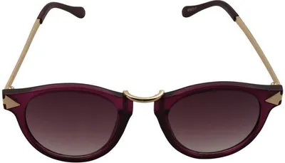 Produktbild von Retro Sonnenbrille - 50er, 60er Jahre - gold und lila
